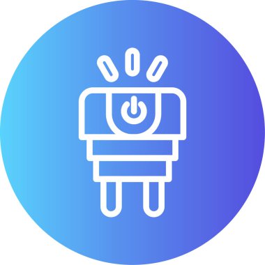 vektör elektrik dolgusu ico