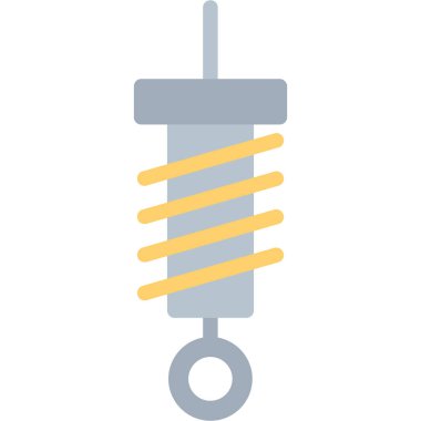 İğne. Web simgesi basit illüstrasyon