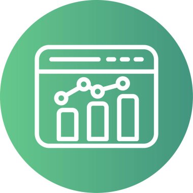 seo modern simgesinin vektör illüstrasyonu