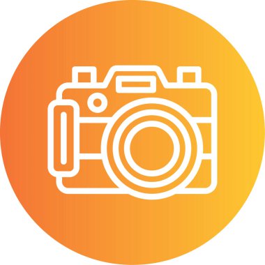 Fotoğraf düz vektör simgesi