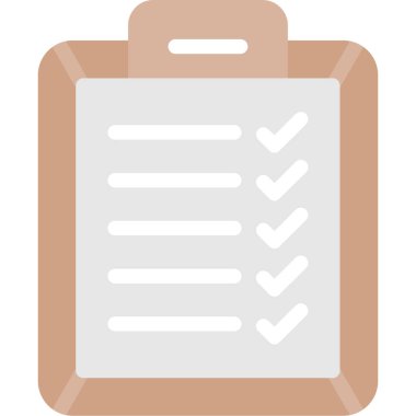 Pano simgesi. Web için basit pano vektör simgesi çizimi