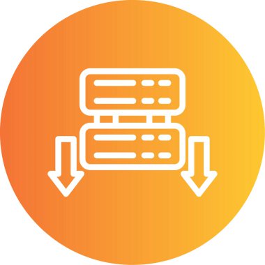 Web simgesi, vektör illüstrasyonu