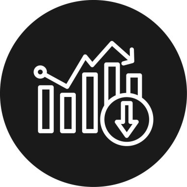 grafik vektör düz simgesi