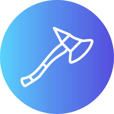 Kılıç simgesinin vektör illüstrasyonu