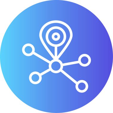 seo modern simgesinin vektör illüstrasyonu