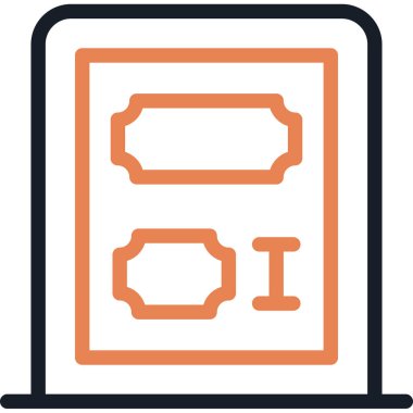 kitap simgesi, vektör illüstrasyonu