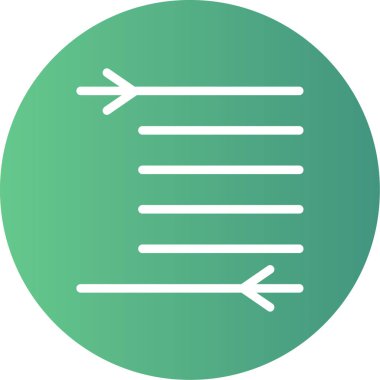 eşsiz bayrak simgesi çizgi vektörü