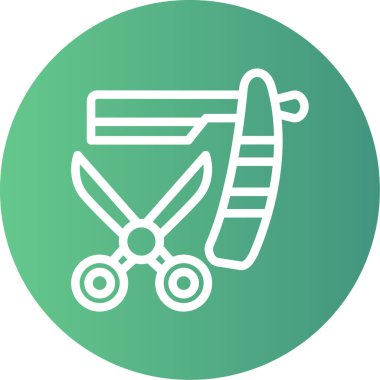 bebek arabası simgesi vektör illüstrasyonu