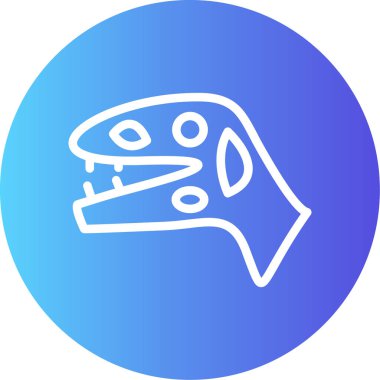 maske simgesi vektör illüstrasyonu