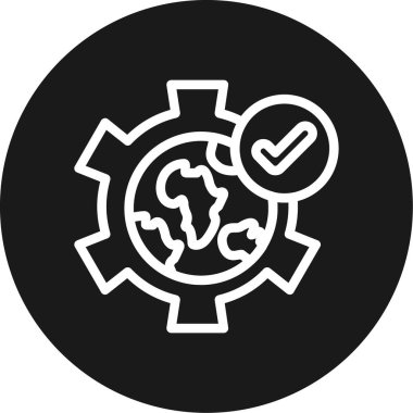 Vektör Genel Ağ simgesi