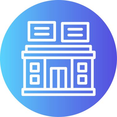 atm simge vektör illüstrasyonu