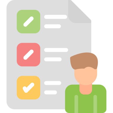 iş vektörü simgesi modern basit illüstrasyon