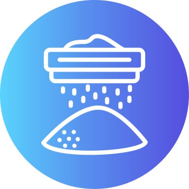 Gıda simgesinin vektör illüstrasyonu