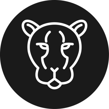 Koyun ikonu vektör illüstrasyonu