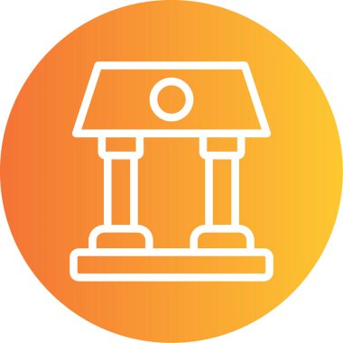 Vektör İnşa Simgesi illüstrasyonu