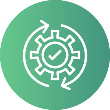 Vektör ayarı Simge illüstrasyonu