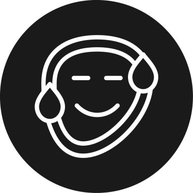 Bir kadının vektör illüstrasyonu