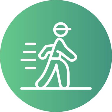 Yol simgesi, vektör illüstrasyonu