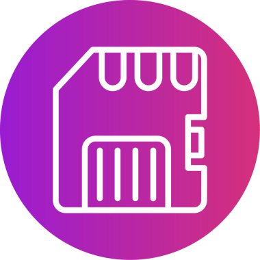 seo modern simgesinin vektör illüstrasyonu