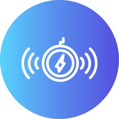 Güç simgesinin vektör illüstrasyonu