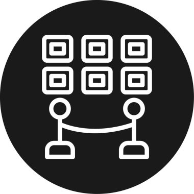 Seo simgesinin vektör illüstrasyonu