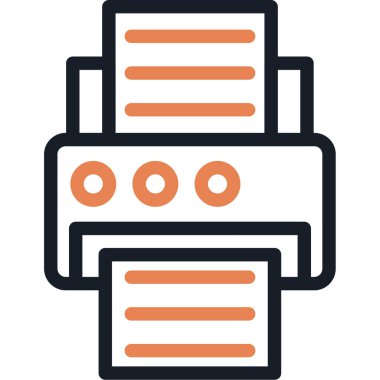 veri depolama sunucu simgesi ana hat biçiminde