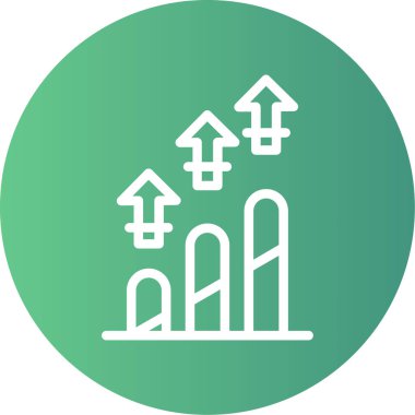 Modern simgenin vektör illüstrasyonu