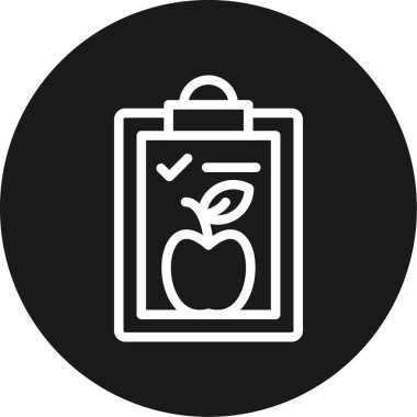 Apple vektör simgesi illüstrasyonu