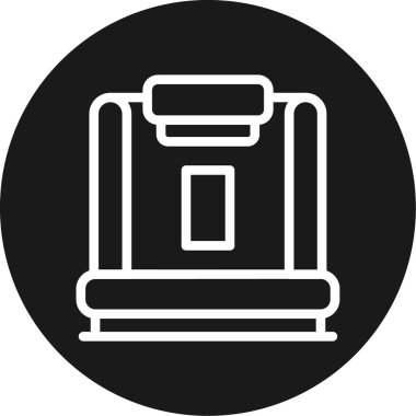 Modern b 'nin vektör illüstrasyonu eksik simgesi