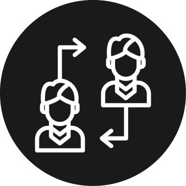 seo modern simgesinin vektör illüstrasyonu