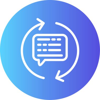 ileti ikonu vektör illüstrasyonu