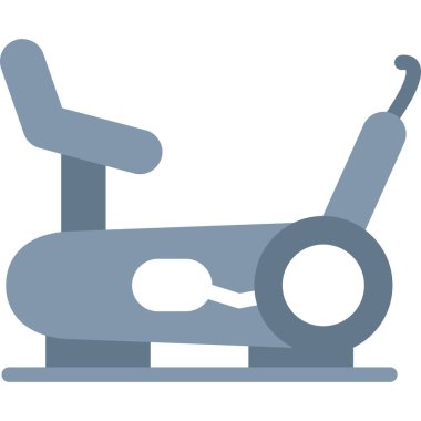 Spor aletlerinin düz renk çizimi