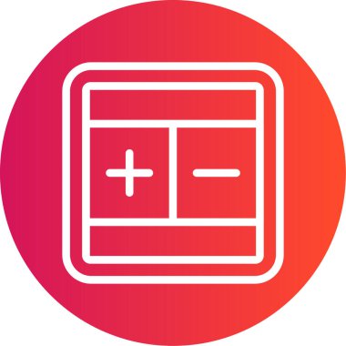 Seo simgesinin vektör illüstrasyonu