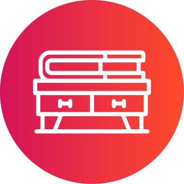 hediye simgesi, vektör çizimi