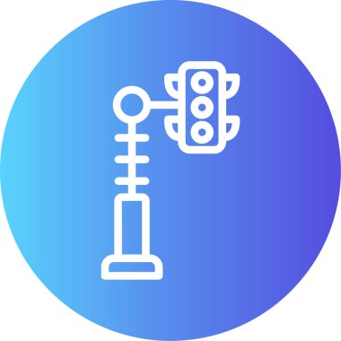 Modern b 'nin vektör illüstrasyonu eksik simgesi