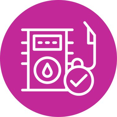 Su musluğu. Basit resimleme