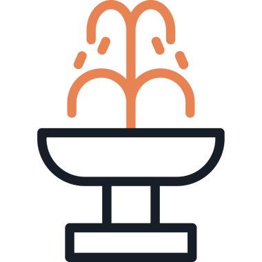 Küvet. Web simgesi basit tasarım