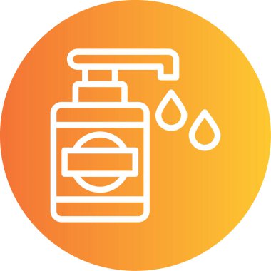 Su simgesinin vektör illüstrasyonu