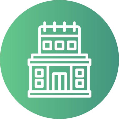 vektör şehir binası, vektör illüstrasyonu