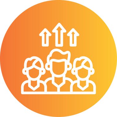 İnsan simgesinin vektör illüstrasyonu