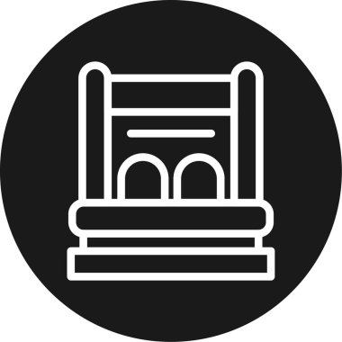 Modern b 'nin vektör illüstrasyonu eksik simgesi