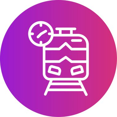 Modern otomatik simgenin vektör illüstrasyonu