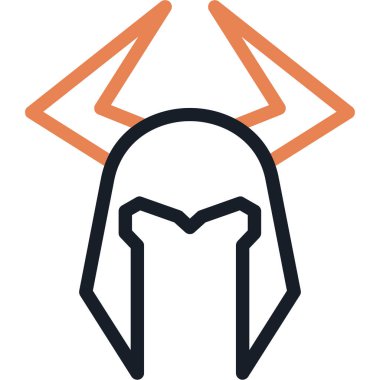 Modern simgenin vektör illüstrasyonu