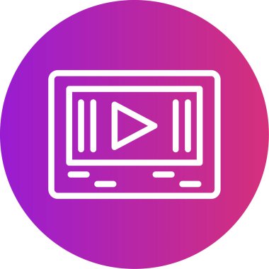 Seo simgesinin vektör illüstrasyonu