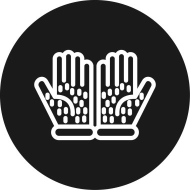 Modern simgenin vektör illüstrasyonu