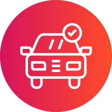 - Araba. Web simgesi vektör illüstrasyonu