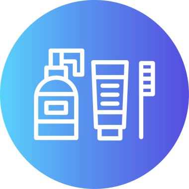 Şampuan. Web simgesi basit tasarım