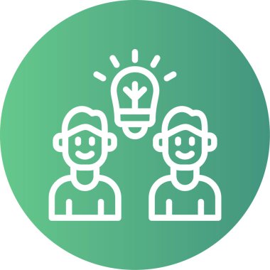 İnsan simgesinin vektör illüstrasyonu