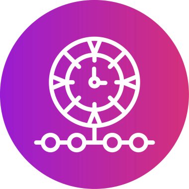 vektör saat resimleme