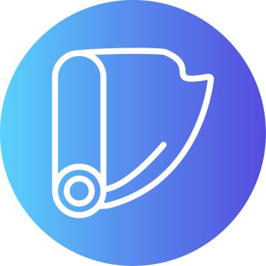 Güzel ve güzel bir simgenin vektör çizimi